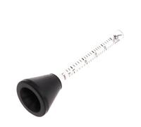 UTHCLO Argon Co2 Gas Flowmeter Measure Tool Multi-purpose Scaled 0 25 Per Minute Plastic Black for Mig Tig Welding Applications