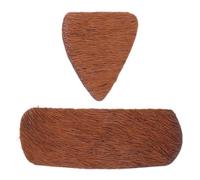 UTHCLO Arrow Rest Triangle Shape Stick-on with Horse Hair Material for Secure Arrow Placement and Comfort during Extended Practices for Recurve Bow and Longbow for Recreational
