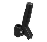 UTHCLO Auxiliary Handle for 22mm Walking Stick and Folding Cane Handle Black Plastic Crutch Accessory for Elderly Mobility Support and Upright Standing Aid