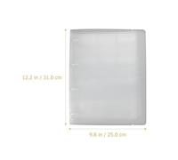 UTHCLO Badge Storage Binder with 4 Inner Pages for 48 Pins, Anime Badge Collection Book and Medal Holder Case, Protective Display Folder Suitable for Collectible Pin and Medal