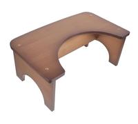 UTHCLO Bamboo Toilet Stool for Bathroom Non-Slip Poop Stool for Adults Small Household Foot Bench Stylish Design