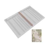 UTHCLO Bank Register Book Notebook Check Registers for Checking Account for Banking Business Green