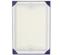 UTHCLO Blank Certificate Holder Frame Document Cover for Graduation Diplomas Versatile Display for Certificates and Artworks Lightweight and Portable Design