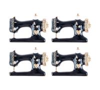 UTHCLO Brooch Set Eye-catching Rhinestone Broochpin 4pcs Art Deco Featuring Vintage Sewing Machine Pin Brooches in Alloy Material for Women and Ladies, for Daily Wear or Cosplay Party