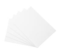 UTHCLO Canvas Boards with Wood Frame 5pcs 8x10 Inch White Cotton Surface Enhanced Paint Adhesion and Crack Prevention for Painting for Oil and Acrylic Paint in Painting Classroom