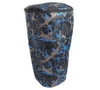 UTHCLO Capacity African Drum Bag with Camouflage Blue Design Oxford Cloth Smooth Zipper Breathable Practical Backpack for Music Instrument Protection and Travel