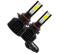 UTHCLO Car LED Headlight Bulbs 1 Pair 9006 Spotlight Bulbs for Auto Use with Continuous Light and Robust Beam Pattern