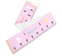 UTHCLO Cartoon Height Chart Pendant for Writable Growth Measuring Ruler with Hanging Rope Nursery Wall Decor for Boys and Portable Height Measurement Tool