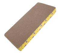 UTHCLO Cat Scratcher Corrugated Paper Board Sturdy Claw Scraping Pad Square Flat Pet Scratching Toy Indoor Kitten Adult Cat Grinding Scratch Pad