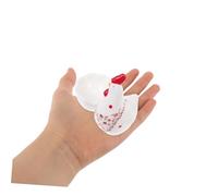 UTHCLO Ceramic Egg Tray Adorable Patterned Desktop Decor Heat-resistant Food-grade Egg Holder for Home Dining and Restaurant Use