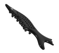 UTHCLO Ceramic Fish Shaped Gua Sha Tool Face Massage Board for Face Neck Shoulder Smooth Edges Skin Safe Muscle Massager for Compact Portable Full Body Relaxation and Relief