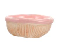UTHCLO Ceramic Hamster Bowl Cute Animal Feeder Bowl for Cage Hamster and Small Pets Non-spill Food and Water Dish Smooth Surface Easy to Clean Wear-resistant Rat Supplies