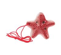 UTHCLO Ceramic Ocarina Six Hole C Key Ocarina Traditional Flute for Boys and Girls Education Beach Party Favor Wind Music Instrument