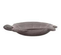 UTHCLO Ceramic Plant Saucer Tray for Indoor Plants Turtle Shape Drip Tray Planter with Water Catcher Reusable Flower Pot Base Suitable for Moss Ball