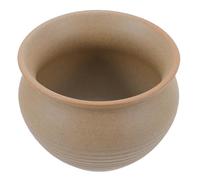 UTHCLO Ceramic Purple Clay Plant Pot with Drainage Hole, Small Terracotta Succulent Planter for Indoor and Outdoor Gardening, Decorative Desk Flower Pot for Cactus and Orchid,