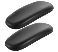 UTHCLO Chair Armrest Pads Adjustable Stretchable Pu Armrest Cushions for Office Chair Black Comfortable Support for Pregnant Women and Old People