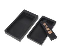 UTHCLO Chinese Calligraphy Inkstone Set with Ink Stick Inkslabs for Traditional Calligraphy Practice Portable Chinese Ink Dishes Kit for Year Couplets and Painting