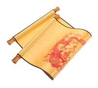 UTHCLO Chinese Emperor Scroll Prop Cloth Ancient Design Lightweight for Cosplay Performances Actors and Performers