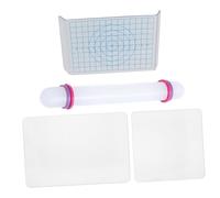 UTHCLO Clay Tools -Shaped Backing Board and Rolling Stick Lightweight DIY Pottery Kit for Adults Non-Stick Boards for and Modeling Crafts