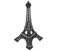 UTHCLO Colorful Eiffel Tower Model Black Alloy Statue for Home Décor