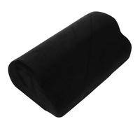 UTHCLO Comfortable Footrest Cushion Foot Pillow Moderate Softness and Elasticity Reduces Leg Swelling Lint and Sponge Material Black Under Desk Foot Rest for Office Use