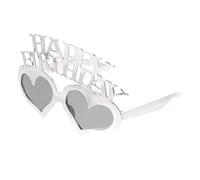 UTHCLO Creative Heart Shaped Birthday Party Glasses for Photo Booth Props Lightweight Comfortable Eyeglasses for Adults and Novelty Love Heart Design for Fun Celebration and Birthday