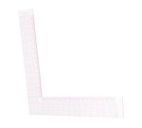 UTHCLO Creative Plastic Sewing Ruler Square Ruler for Tailoring for Pattern Making and Drawing Lines Flexible and Measurement Tool for Home and Professional Use