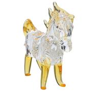 UTHCLO Crystal Horse Figurine Ornament for Home Decor, Meticulously Crafted Decorative Standing Horse Sculpture with Elegant Design, Table Centerpiece for Celebratory Occasions