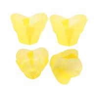 UTHCLO Cupcake Wrappers 100pcs Yellow Lotus Shape Heat Resistant Oil-Proof Paper Muffin Liners for Baking Greaseproof Muffin Cases for Parties and Events