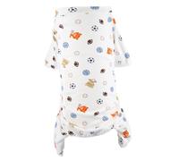 UTHCLO Cute Cartoon Four-legged Dog Pajamas Warm Cotton Sleeping Clothes for Pets Soft and Cozy Indoor Wear for Holidays Parties and Photoshoots