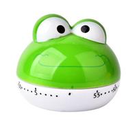 UTHCLO Cute Frog Timer for Students Lightweight Plastic Visual Timer with Compact Design Multi-functional Kitchen for Cooking and Classroom Use