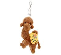 UTHCLO Cute Plush Camel Keyring Soft Stuffed Animal Bag Charm Pendant for Purse Keys Decoration with Detailed Craftsmanship and Whimsical Design