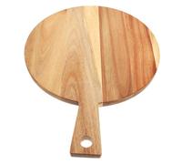 UTHCLO Cutting Board Grain Thick Kitchen Handle Steak Large Cooking Meat Rustic Choppoing Board Pizza Pizza Paddle Cheese Coffee Acacia