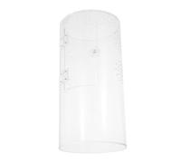 UTHCLO Cylindrical Acrylic Terrarium Starter Kit with Ventilated Lid and Knobstyle Lock, Crystal Enclosure for Breeding Stick Insects, Tarantulas, and Jumping Spiders