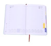 UTHCLO Daily Planner Hardcover Task Organizer for Work and School Days Journal Agenda with Ink Resistant Compact Portable Design for Teachers Students Men and Women