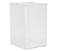 UTHCLO Desktop Aquarium Small Fish Box Acrylic Betta Fish Tank Stylish Chic Not Easy to Deform Suitable for Party Or Store Decoration