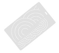 UTHCLO DIY Quilting Template White Pp Quilting Ruler for Patchwork with Seam Allowance, Ensures Professional Designs and Simplifies Sewing Work, for Sewing and Craft Projects