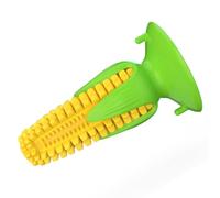 UTHCLO Dog Chew Corn, Pet Chew, Tpr Bite Resistant Yellow, Teething and Weight Management for Medium Aggressive Chewer Dogs