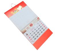 UTHCLO Dragon Year Hanging Wall Calendar Traditional Chinese Lunar Year Planner with Prints Premium Paper Monthly Format for Home Office Decor