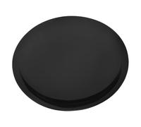 UTHCLO Drum Practice Mat Soundproof Silencing Pad with Silicone Core Black Shock Absorbing Drum Mat Acoustic Dampening Accessory