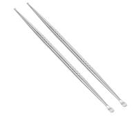 UTHCLO Ear Acupoint Detector and Massage Tool 2Pcs Stainless Steel Non-Spring Ear Probe Pens for Accurate Auricular Point Detection and Relief Home Healthcare Alternative Medicine