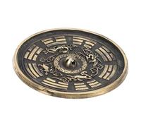 UTHCLO Eight Diagrams Mirror Exorcism Feng Shui Decor with Four Guardian for Home Blessing and Protection Craft Ornament