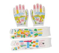UTHCLO Elastic Massage Glove and Sock with Acupressure Reflexology Points for Seniors Multi Functional Massage Tools for Hand and Foot Relief Comfortable Protective Gloves for Arthritis