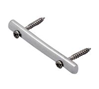 UTHCLO Electric Guitar String Retainer Bar Metal Pressing Bar with Screws Stable Guitar Part for String Buzz Reduction and Cleaner Sound Easy to Install Replacement