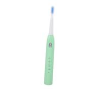 UTHCLO Electric Toothbrush with USB Charging Vibration Modes for Deep Cleaning and Gum Care Built Battery Soft Bristle Toothbrush in Light Green Auto Timer for Gentle Oral Hygiene