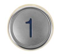 UTHCLO Elevator 1St Floor Stainless Steel Push Button with Blue Light Lift Elevator Replacement Button Accessories and Spare Parts