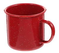 UTHCLO Enamel Coffee Mug Milk Cup for Home Resistant Camping Cup Hot Drinks Tableware Practical Everyday Use