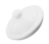 UTHCLO Enamel Cup Cover Mug Lid White Round Vintage Simple Shaped Design Replacement Accessory Durability Tea Cup Cover for Home Kitchen Use