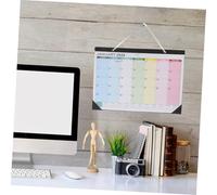 UTHCLO English Hanging Wall Calendar with Monthly View for Daily Appointment Planning Minimalist Gradient Design Paper Tear-off Pages Practical Home and Office Organizer