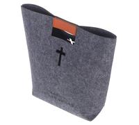UTHCLO Felt Bible Bag Tote Handbag for Ladies Lightweight Large Capacity Carrying Case Stylish Shopping Storage Organizer for Cosmetics Toiletries Mobile Phones Sunglasses